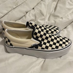 Vans Platforms - Never Worn! No box - bought the wrong size!